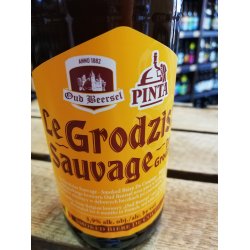 PINTA / Oud Beersel Le Grodzisz Sauvage - Dziki Grodzisz